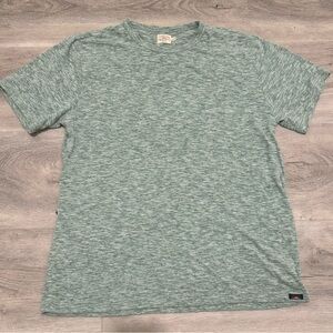 Faherty Heathered Seafoam Short Sleeve Tee